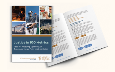 Justice in 100 Metrics Report