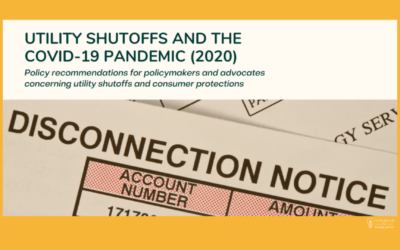 Utility Shutoffs and COVID-19 Policy Brief