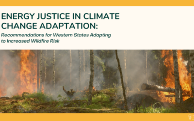 Energy Justice in Climate Change Adaptation Policy Brief